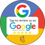 Nfc Tap αυτοκόλλητο αξιολογήσεων Google με NFC Chip