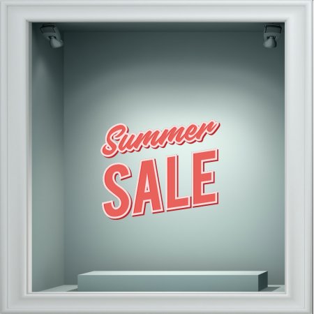 Αυτοκόλλητο εκπτώσεων - Summer sale 56