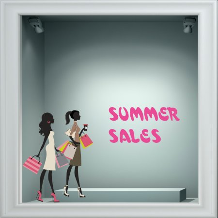 Αυτοκόλλητο εκπτώσεων - Summer sale 69