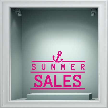 Αυτοκόλλητο εκπτώσεων - Summer sale 70