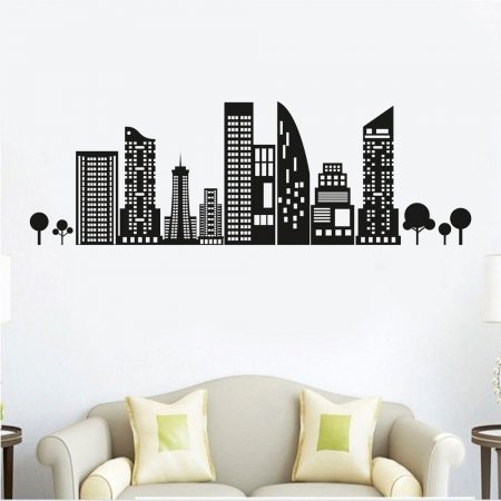 Wall sticker - City