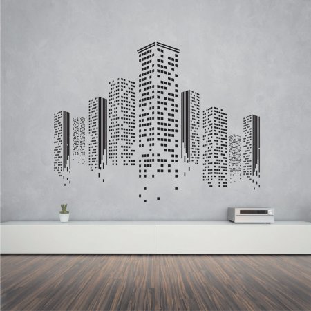 Wall Sticker - Skyline 01