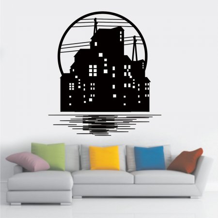 Wall Sticker - Buildings 04