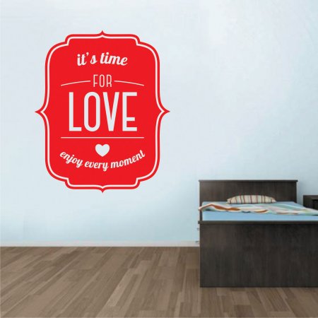 Wall Sticker - Time for love